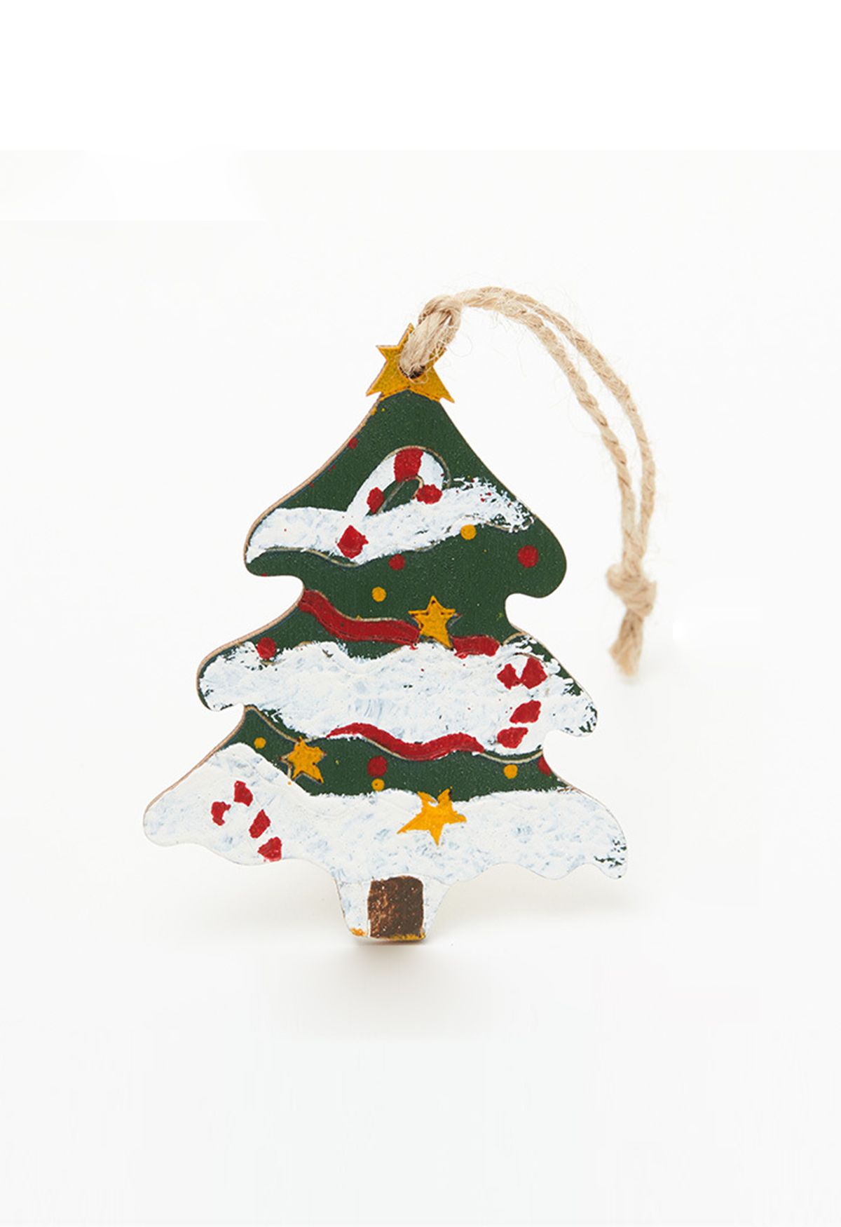 زخرفة شجرة عيد الميلاد الرجعية