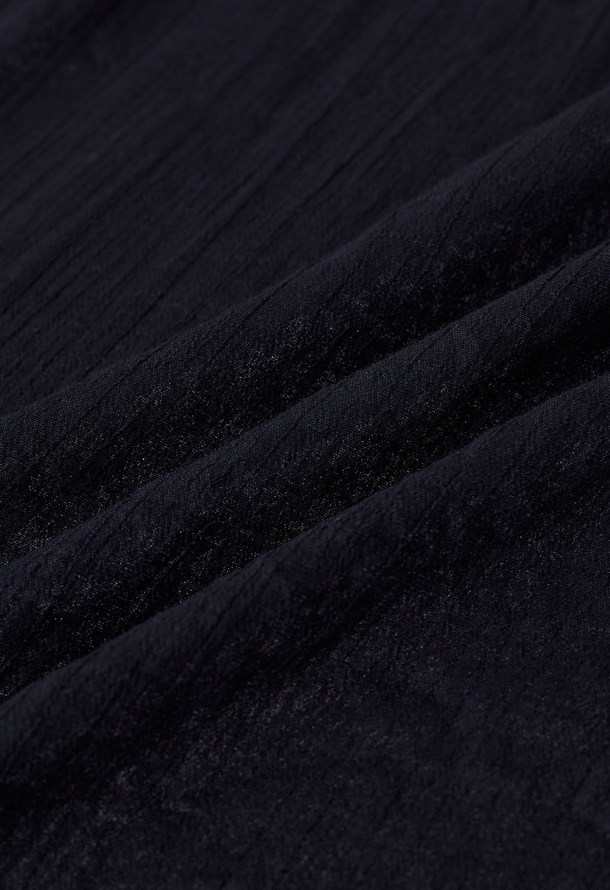غطاء كروشيه متباين من بوهو باللون الأسود