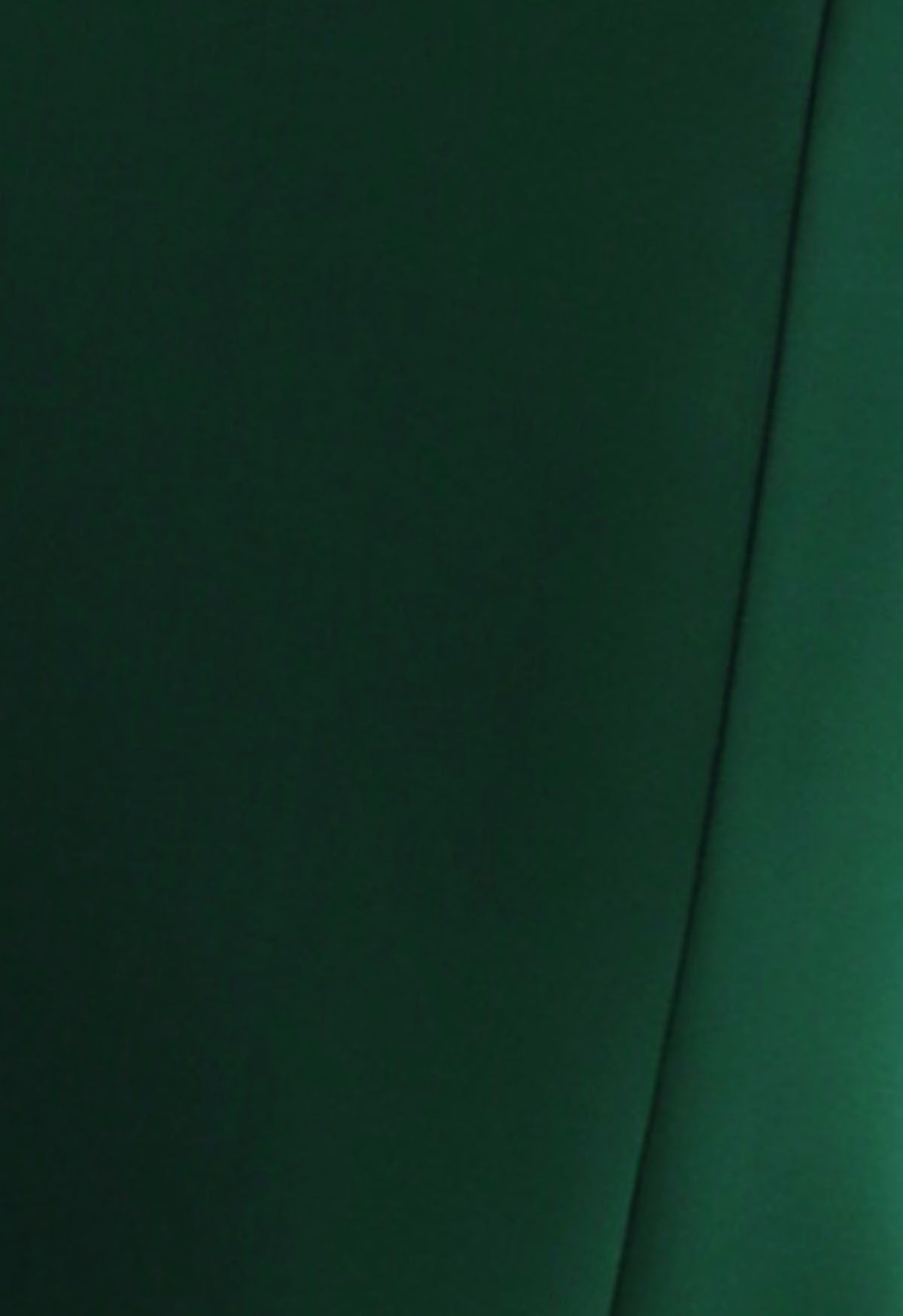 التألق بلا أكمام ثوب حورية البحر Twinset باللون الأخضر الداكن